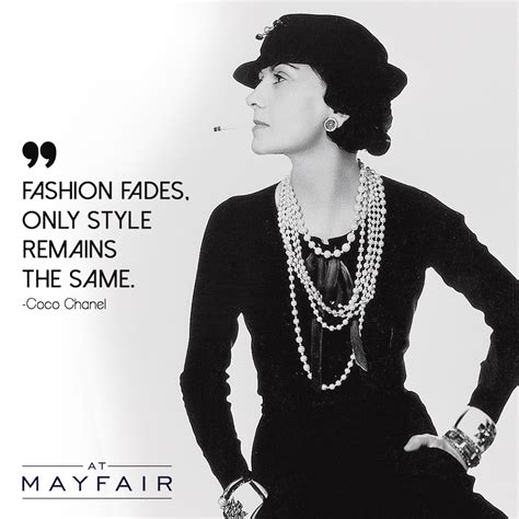 coco chanel quotes book|coco chanel quotes fashion fades.